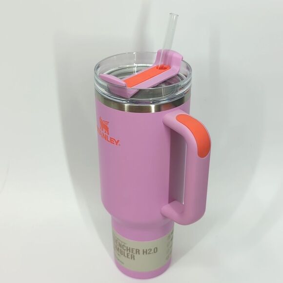 Stanley 40oz Stainless Steel H2.0 FlowState Quencher Tumbler Amethyst Purple NWT - Picture 6 of 14